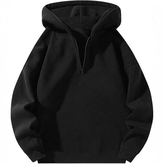 Fashion Zip-up Hooded Loose Sports Hoodie, For Both Men And Women_voghion.com