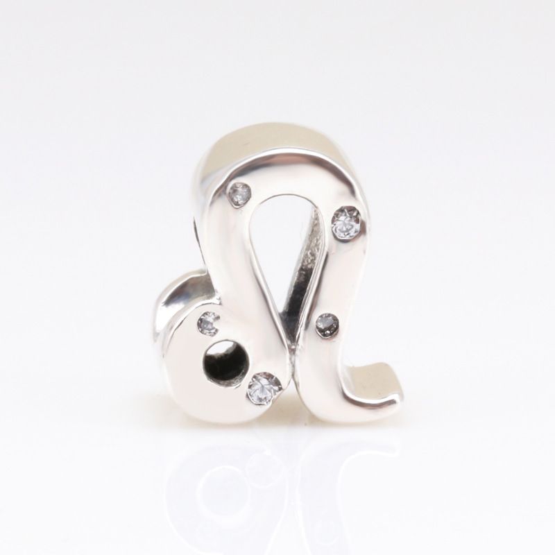 Women's Jewelry White Copper Beads Twelve Constellation Beads Creative Style Simple Fashion Constellation Beads DIY Jewelry_voghion.com