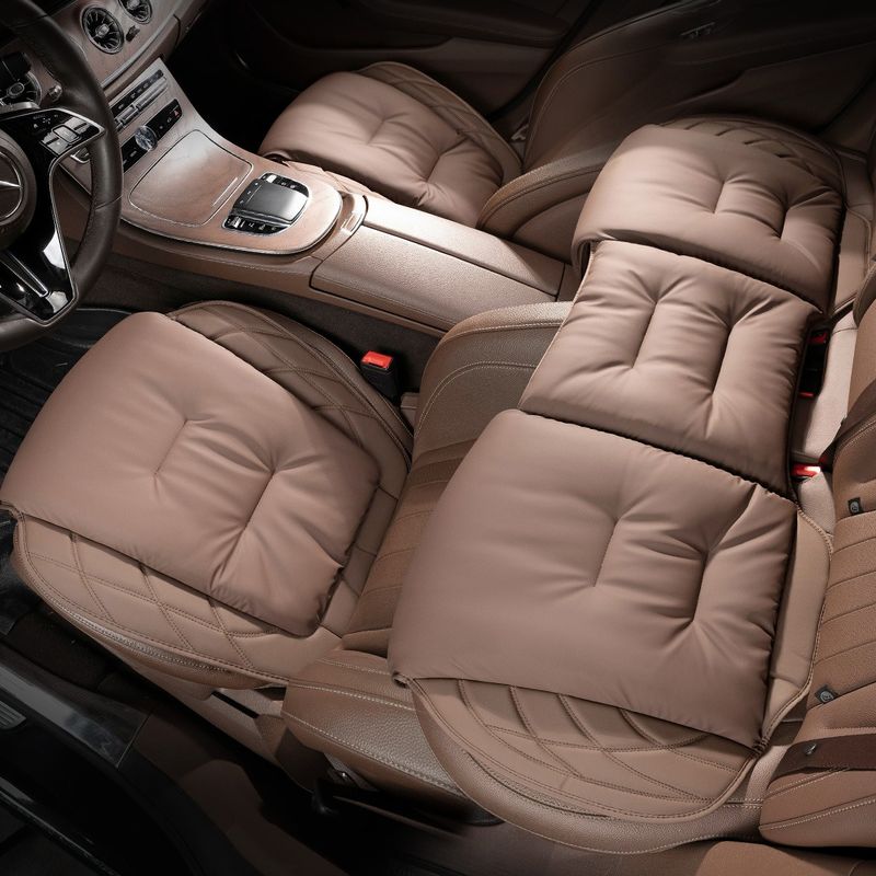NAPPA Leder Kissen Auto Beine Unterstützung Erweiterung Weiche Abdeckung Für Xpeng /BYD/ Chery/Geely Sitz Schutz Pad_voghion.com