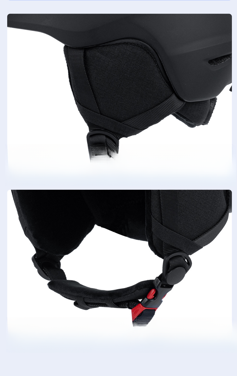 Single and double board professional outdoor skiing helmet equipment, warm, breathable, anti-collision and safe skiing helmet_voghion.com