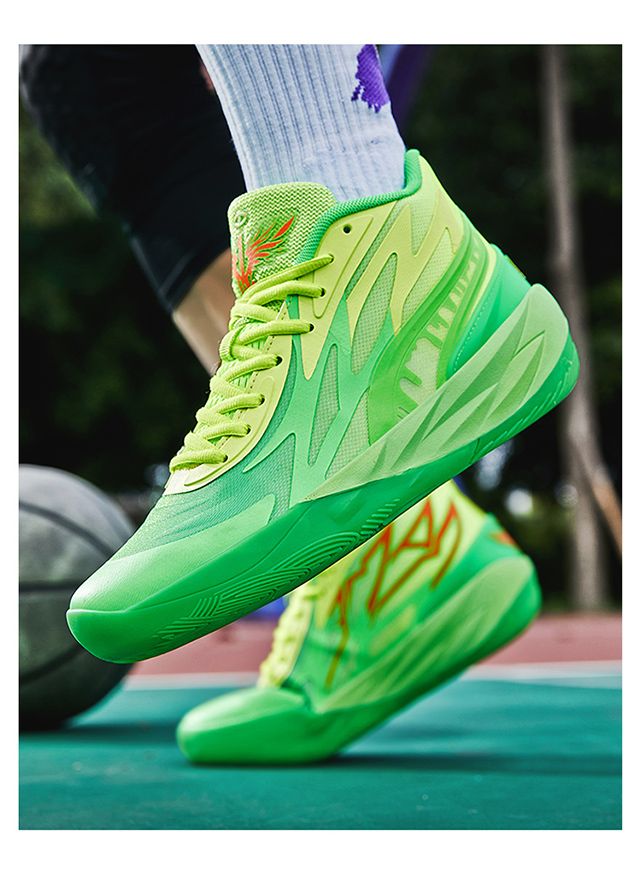 Hochwertige Lamelo Ball 2 Generation Basketballschuhe Actual Combat Rutschfeste neue Sportschuhe für Männer und Frauen_voghion.com
