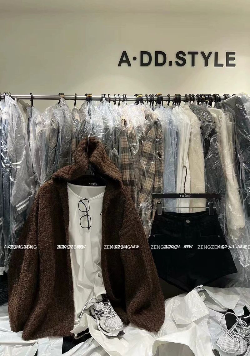 Cardigan con cappuccio in lana di alpaca vintage per donna, cappotto lavorato a maglia spesso di media lunghezza per autunno e inverno, stile ampio e rilassato_voghion.com