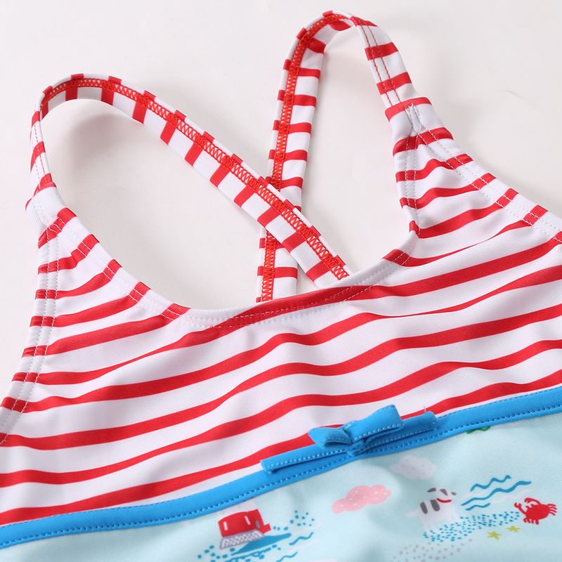 Maillots de bain une pièce tendance pour mère et enfant, jolis et mignons_voghion.com