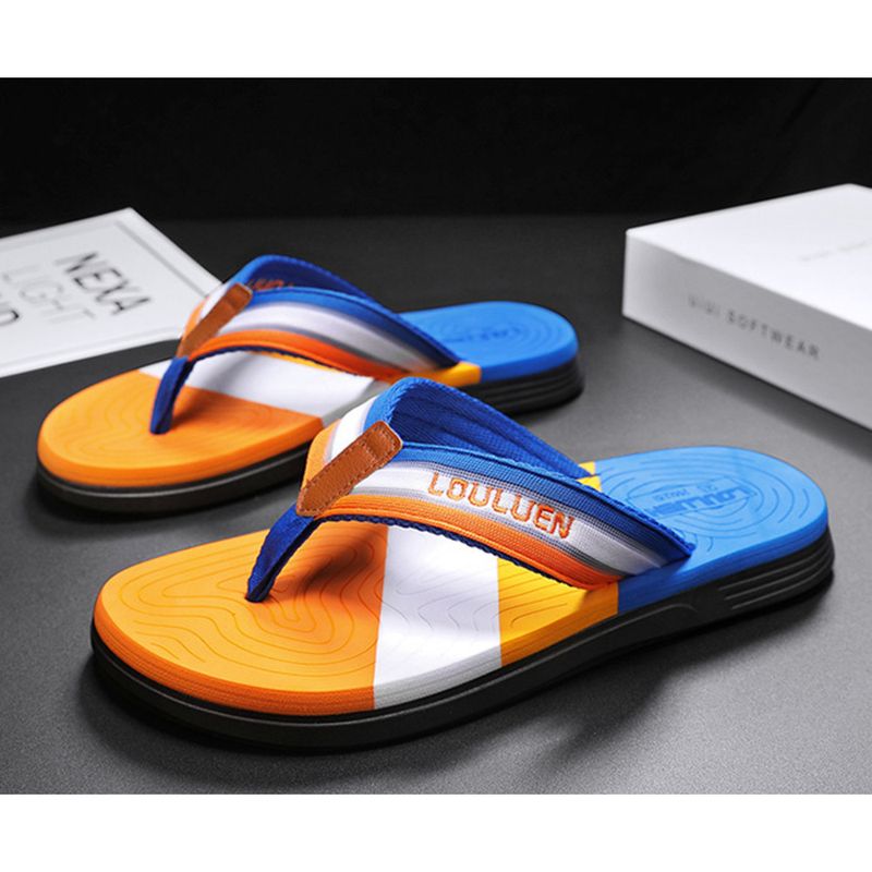 Zomer Nieuwe Heren Slippers Antislip Buiten Om Te Dragen Slippers Heren Buiten Strand Schoenen Sandalen Sandalen_voghion.com