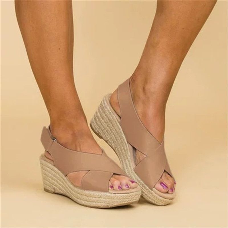 2025 Spring New Large Size Ma Sheng Po Heel Fish Mouth Women's Sandals_voghion.com