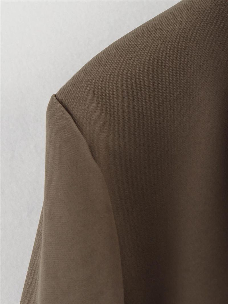 Women's Clothing 2024 Autumn Winter New Style Personality Fashion Simple Short Blazer Jacket For Women_voghion.com