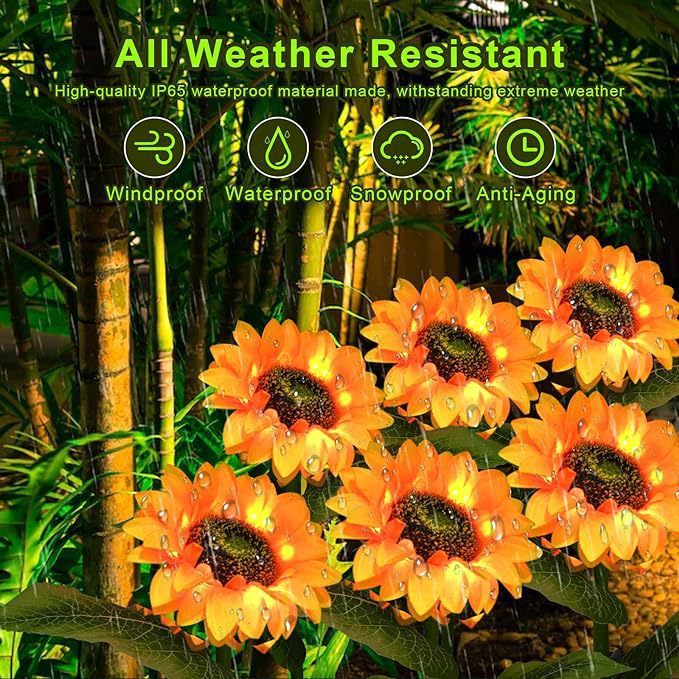 Cordão de Luzes LED Solar Firefly - IP66 à prova d'água para decoração de jardim externo com 8 modos de iluminação, autonomia de 12 horas, LED de 0,06 W, certificação CE_voghion.com