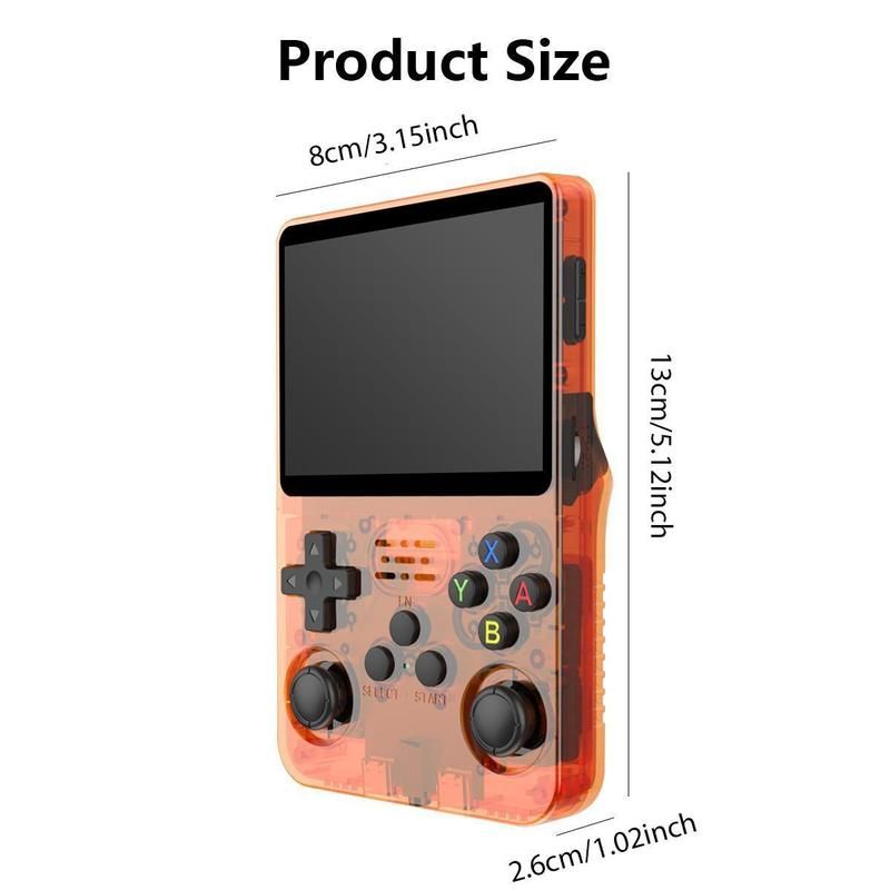 1 Stück Retro-Spielkonsole, tragbare Spielkonsole für Zuhause und Büro, HD-Farbbildschirm-Handheld-Spielkonsole für Herren und Damen_voghion.com