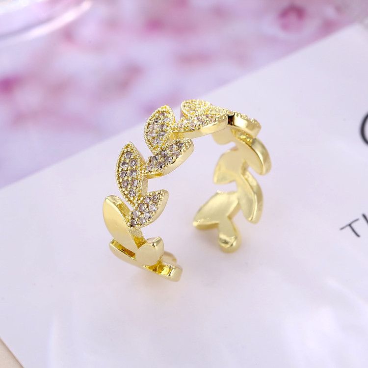 Willow Leaf Unisex Ring Hot Selling Source Factory Outlet_voghion.com