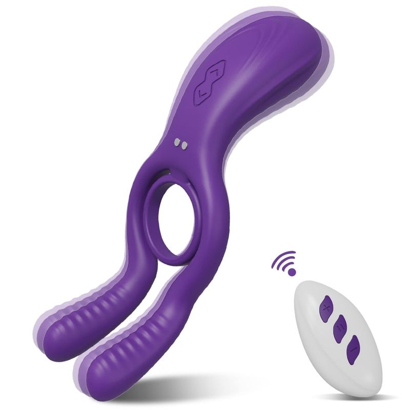 TLUDA Vibrationsring, leistungsstarker Vibrator, Klitorisstimulator, Prostatavibrator für Sex, G-Punkt-Vibrator für Frauen und Männer_voghion.com