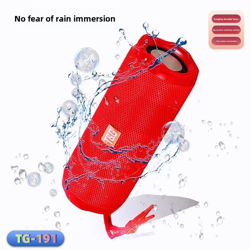 Neu TG191 Drahtlose Bluetooth Lautsprecher TWS Tragbare Stoff Wasserdicht Karte U Disk FM Kreative_voghion.com