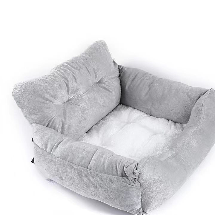 Auto Neues faltbares Haustier-Reise-Sofa-Nest für Katzen und Hunde, im Auto montiertes Nest_voghion.com