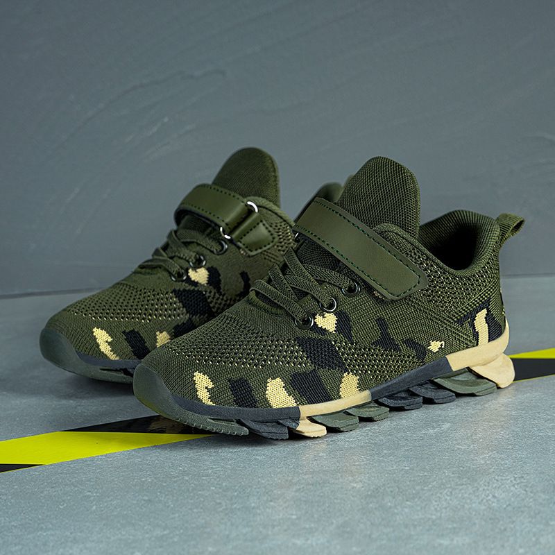 Scarpe da corsa per bambini, da addestramento militare, mimetiche, estive, in rete traspirante, per ragazzi e ragazze_voghion.com