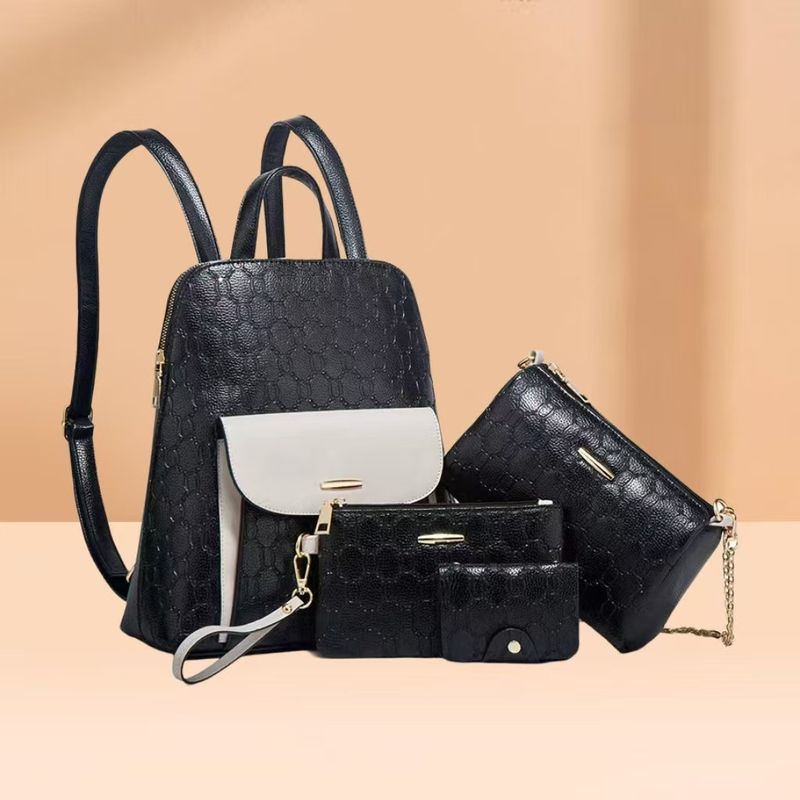 Nuovo set di borse multi-pezzo con tracolla e zaino alla moda_voghion.com