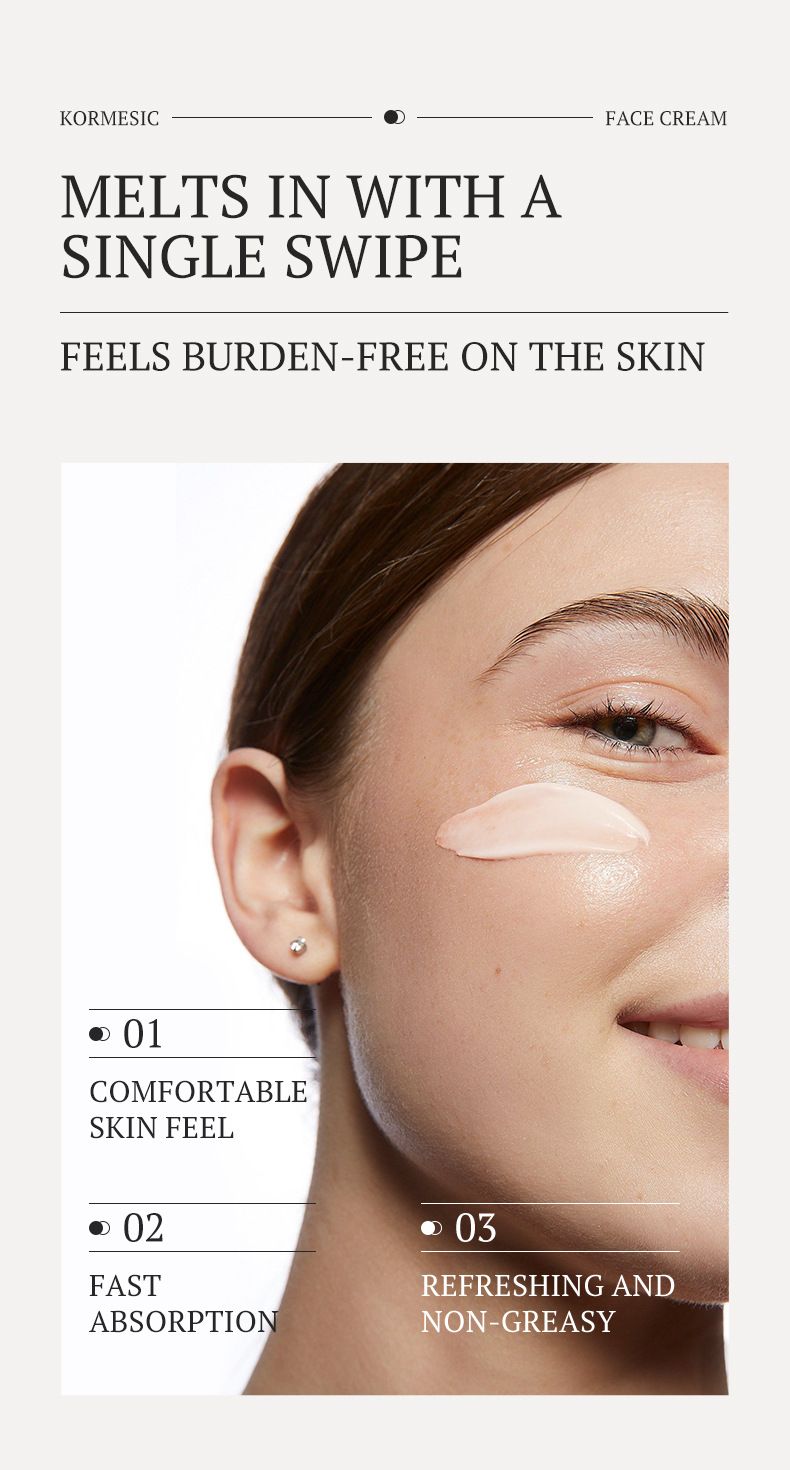 KORMESIC Papaya Hydrating Cream 80g Crema idratante confortevole_voghion.com