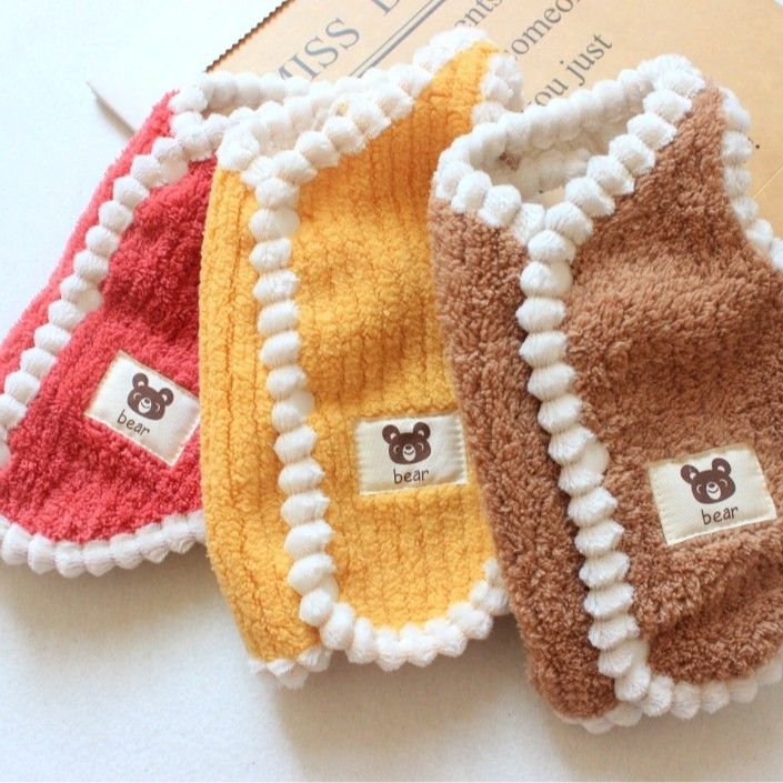 Huisdier herfst winter puppy outfit teddy bichon kat kleding hond corduroy vest_voghion.com