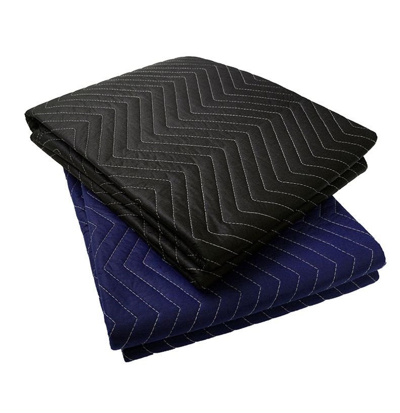Fabbrica di coperte nere per traslochi in tessuto non tessuto per imballaggio di mobili a lungo termine_voghion.com