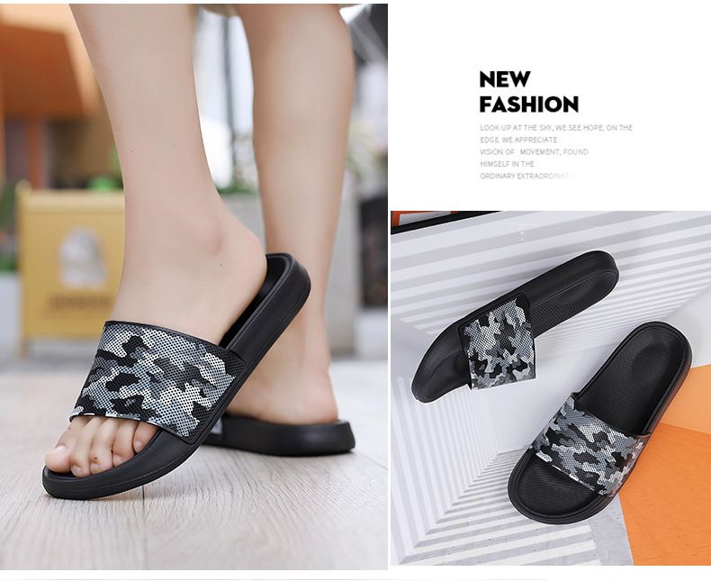 Men's lightweight, anti slip, quick drying outdoor slippers in large 47, straight drag size 46_voghion.com