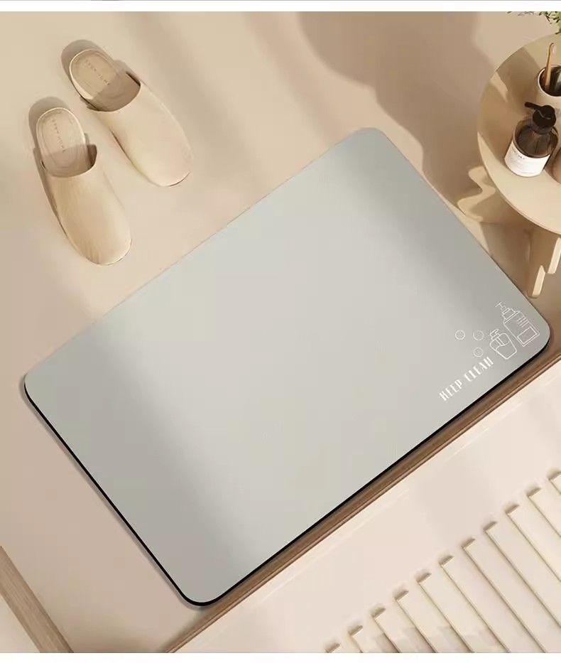 Exklusive Badematte, schmutzabweisend, leicht zu reinigen, für den Eingangsbereich, wasserabsorbierend und schnelltrocknend_voghion.com