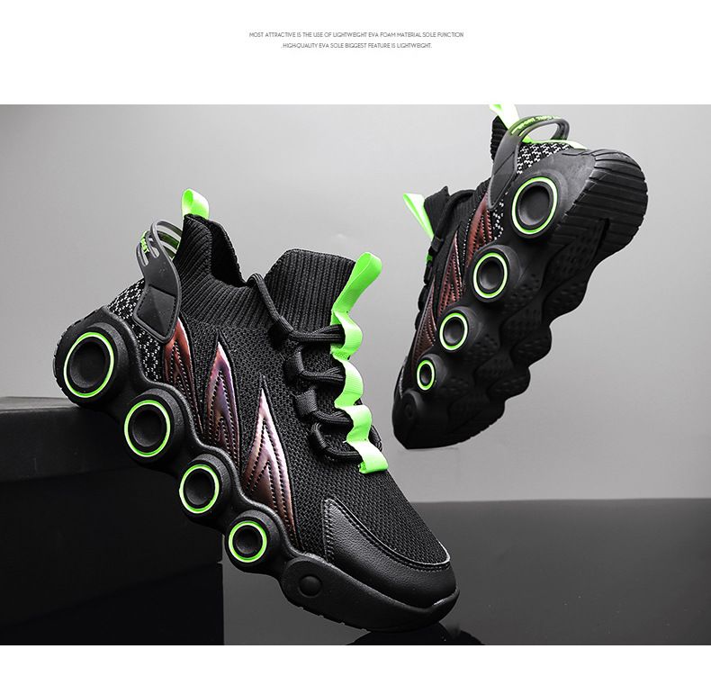 Baskets de sport respirantes pour hommes, chaussures d'été simples en filet, confortables, décontractées, légères, antidérapantes, tennis_voghion.com