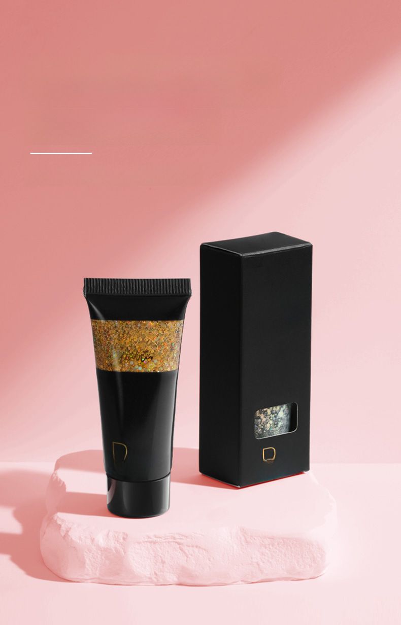 Pudaier Ombretto Liquido Lucido Monocolore Trucco da Palco Viso Corpo Glitter 12 Colori Ombretto Liquido Scintillante Luccicante_voghion.com