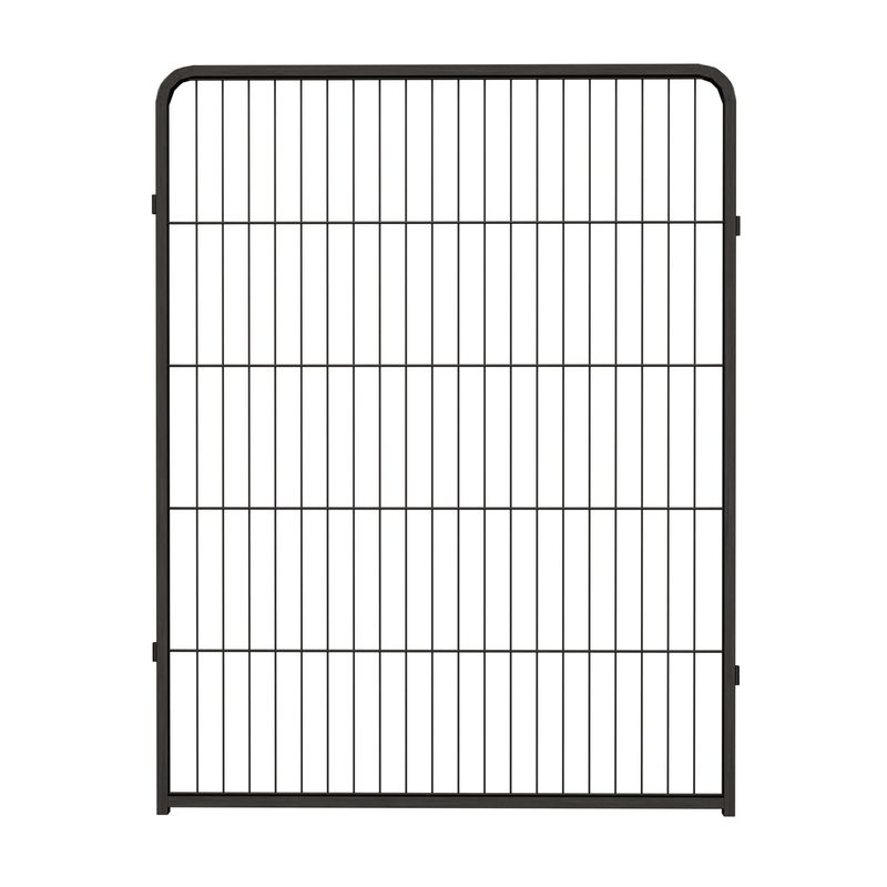 Dog Playpen, 40 Inch 16 Panels Puppy Playpen, Dog Exercise Pen For Large/Medium/Small Dogs, Foldable Dog Pen With Doors For RV, Camping, Yard_voghion.com