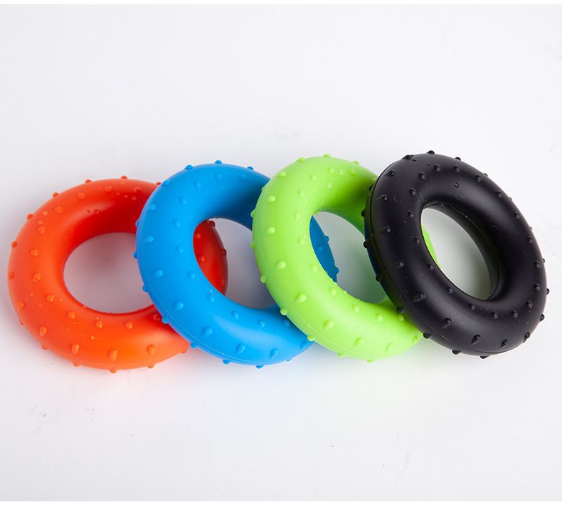 Silikon-Greiferring, konvexer Greifer, O-förmig, Handkrafttraining, Fingerkrafttraining, Fitness-Set_voghion.com