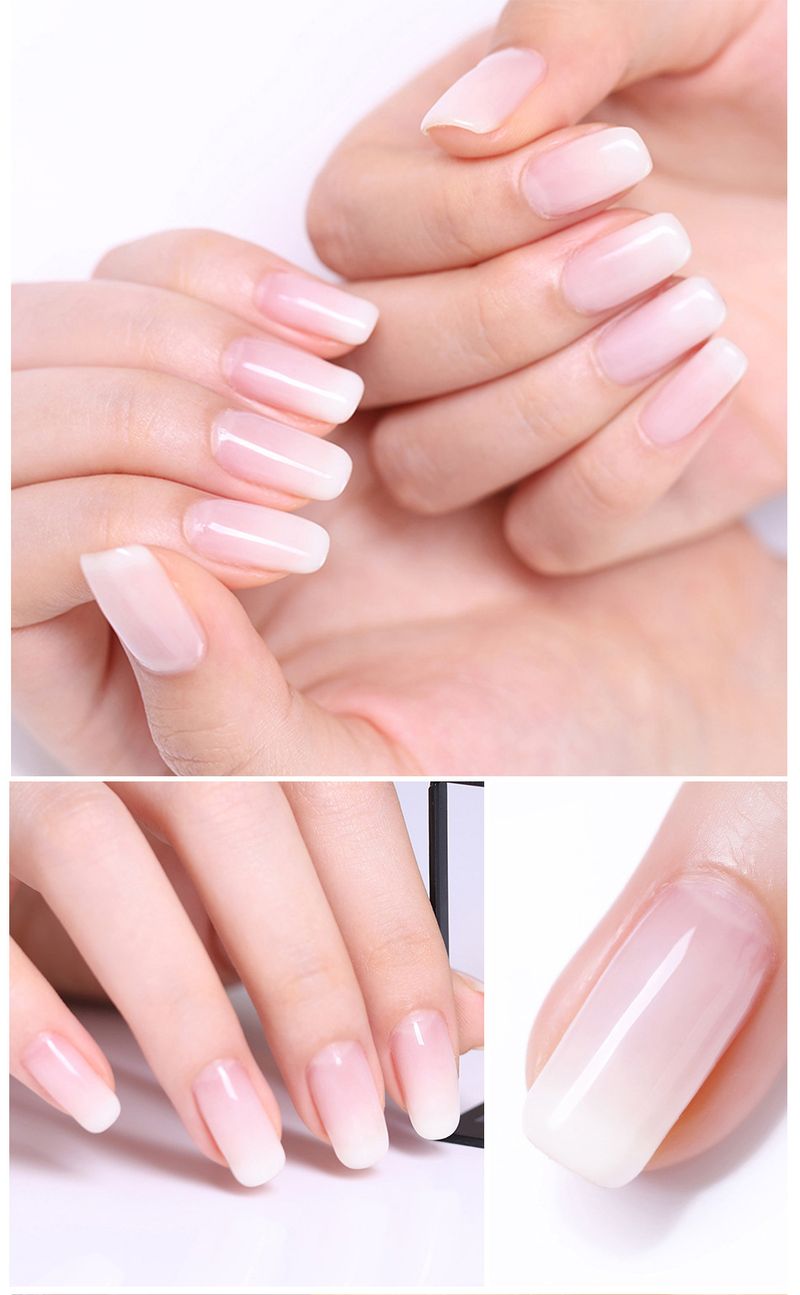 BORN PRETTY - Gel traslucido bianco latte - Bianco yogurt e bianco riso | Smalto UV in gel proteico per manicure naturale_voghion.com