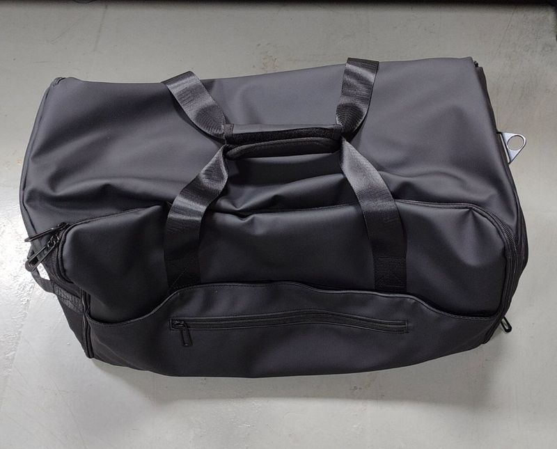Faltbare Business-Reisetasche für Herren, Umhängetasche für Kurzstreckenreisen, wasserdichte Anzugtasche für den Außenbereich, Fitnesstasche_voghion.com
