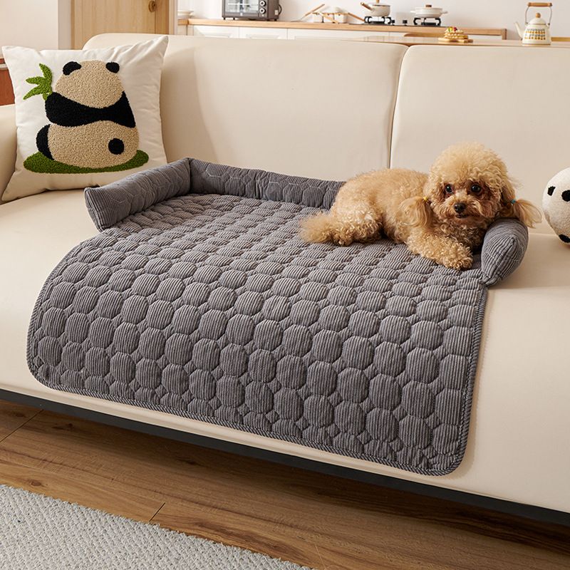 Cama antiderrapante para cães e gatos, almofada para sofá anti-riscos espessada_voghion.com