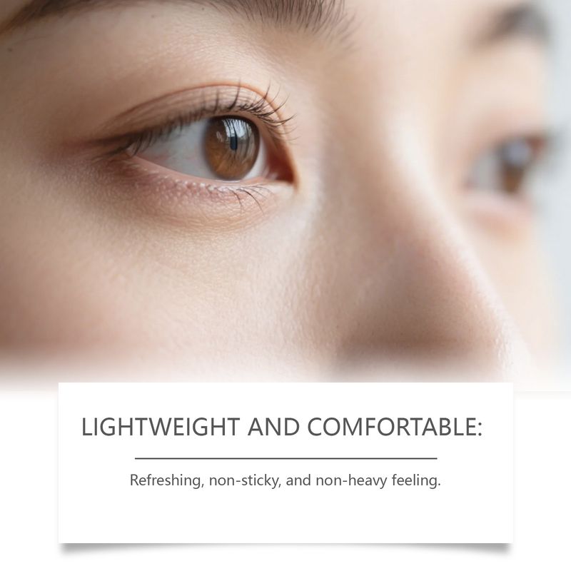 Viareline Mascara Gentle Lightweight Non-Sticky Eyelash Gloss Natural Curl Care_voghion.com