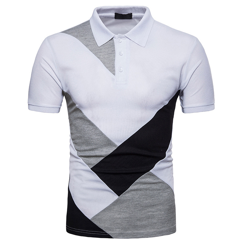 Herren Poloshirts Markenqualität Golfhemden Herren Business Fashion Gestreifte Oberteile 2022 Sommer Kurzarm_voghion.com