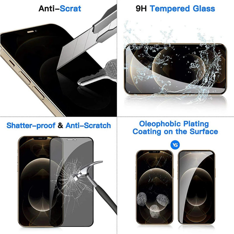 Privacy Screen Protector Voor Samsung Galaxy A53 A54 A34 A13 A33 A52S 5G A12 A14 A32 A50 A51 a21S A02S A03 A04S A01 AntiSpy Glas_voghion.com