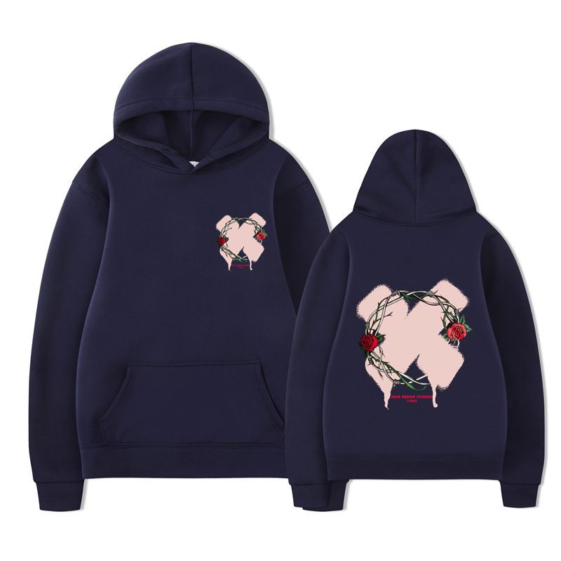 Felpa con cappuccio unisex con stampa di lettere di nuova moda per uomo e donna autunno inverno_voghion.com