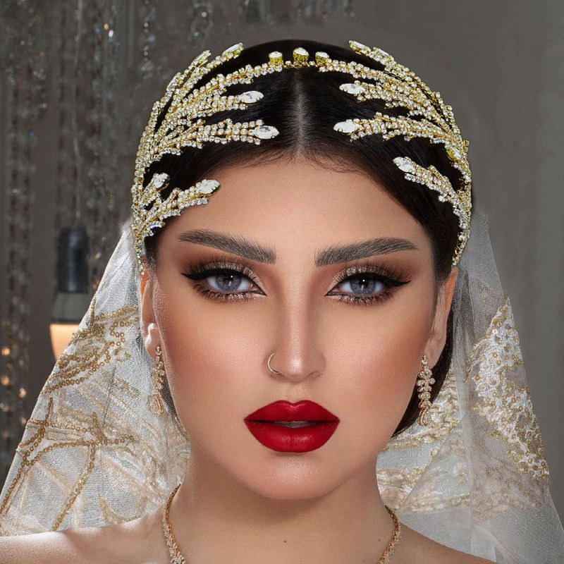 Gioielli da donna, copricapo da sposa fatto a mano, fascia per capelli, abito da sposa, accessori per capelli da esibizione, parrucchino_voghion.com