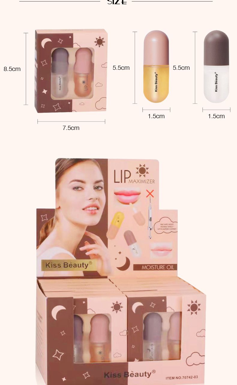 Kissbeauty Oil Moisturizing Elasticity Large Mouth Nourishing Set Lip Plumper_voghion.com