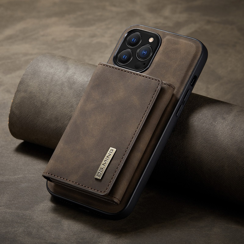 Magnetic Leather Phone Case With Card Case For iPhone 11 12 13 14 Pro Max Mini X XS XSMax XR SE 7 8Plus_voghion.com