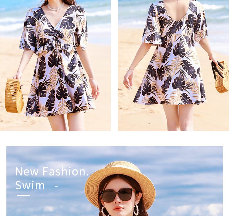 Nuovo costume da bagno intero da donna, modellante, snellente, classico, adatto a madri di mezza età e anziane, caldo_voghion.com