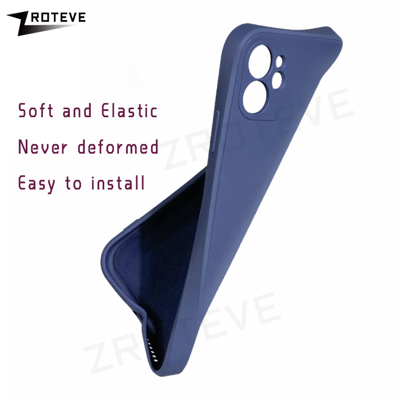 S23 Case ZROTEVE Square Liquid Silicone Soft Cover For Samsung Galaxy S22 S21 S20 FE S10 E S10E S9 Plus Note 10 9 20 Ultra Cases_voghion.com