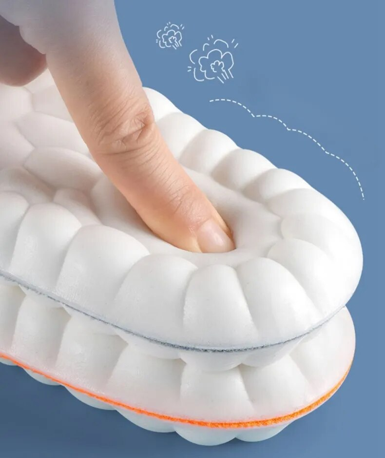4D Massage Shoes Insoles Super Soft Latex Sports Insole for Feet Running Basket Shoe Sole Arch Support Orthopedic_voghion.com