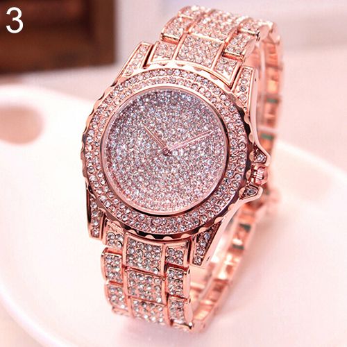 Yamaler Montre-bracelet à quartz avec bracelet en acier inoxydable pour femme_voghion.com