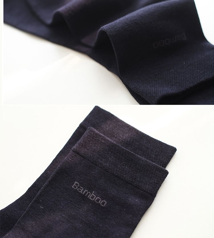 10Pairs/Lo Mannen Bamboe Merk Comforable Ademend Casual Zakenlieden Crew Sokken Hoge Qualiy Guaranee Sox Mannelijke_voghion.com