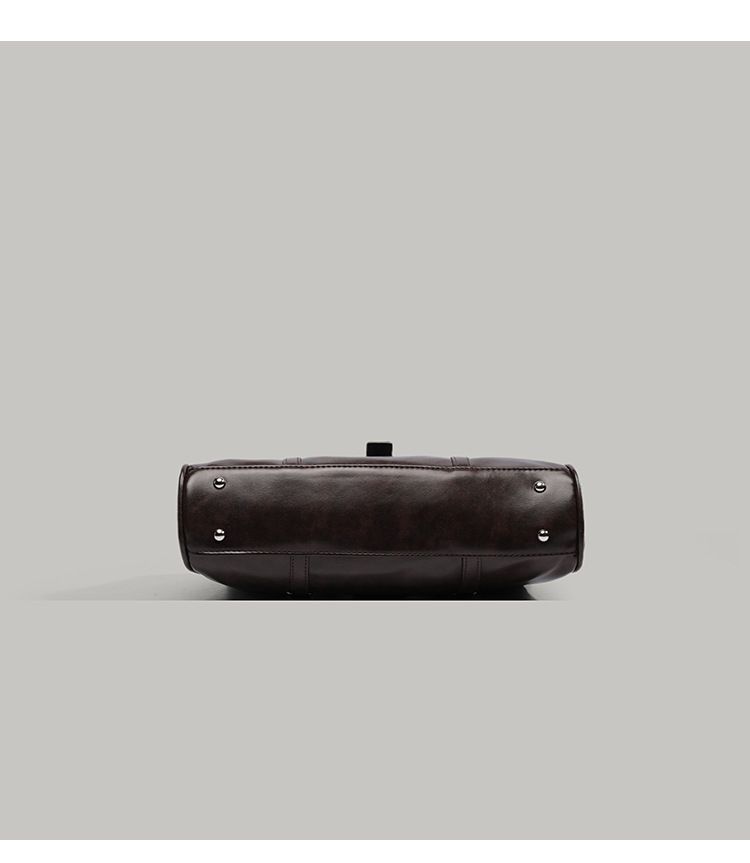 Trendy Vintage-Inspired Shoulder Bag - Stylish Crossbody Handbag For Women With Magnetic Closure & Inner Zipper Pocket, Medium Size_voghion.com