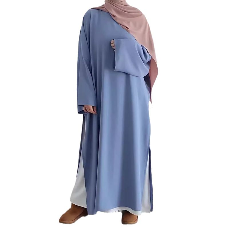 Verve Dubai Women's Two-Piece Set Robe Base Inner Casual Dress K102_voghion.com