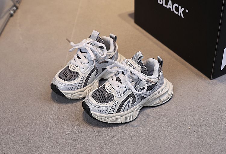 Mutter & Kinder Kinder Sport Atmungsaktive Mesh Modische Trend Laufschuhe_voghion.com