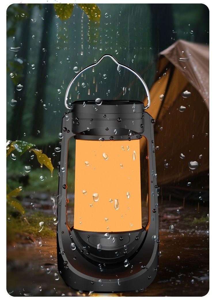 New Multifunctional LED Camping Tent Solar Charging Portable Handheld Work Flame Light_voghion.com