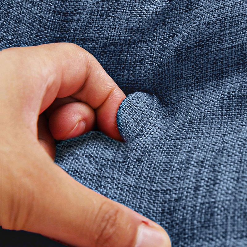 SOGA 150cm Blue Triangular Wedge Bed Pillow Headboard_voghion.com