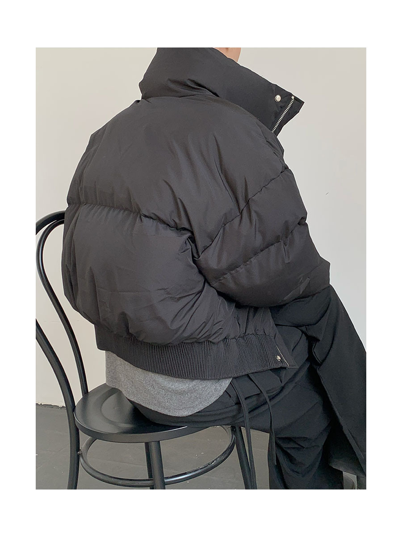 Herrenbekleidung, lockerer Kragen, dicker, warmer Brotanzug_voghion.com