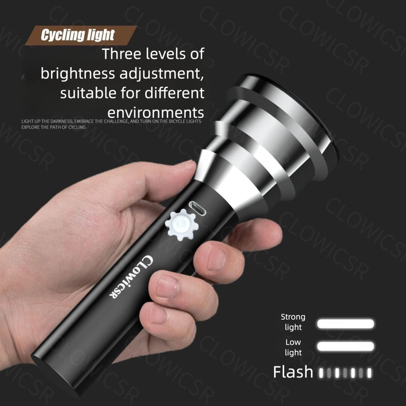 Super Bicycle Ultra Bright Front Light High-Intensity Flashlight Road Mountain Bike Outdoor Riding Gear Lighting_voghion.com