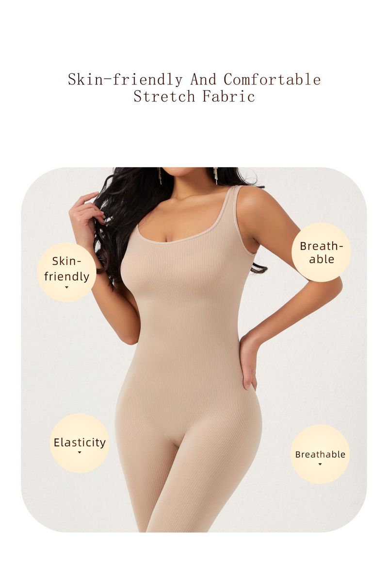 Shaping Postpartum Waist Trainer Body Shaper Butt Lifter Chest Support Push Up Long Pants Tight Bodysuit_voghion.com